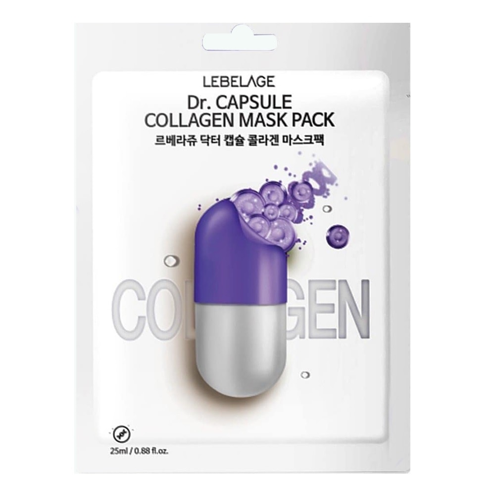 Mặt Nạ Lebelage Săn Chắc Da Dr.Capsule Collagen Mask Pack 25ml image