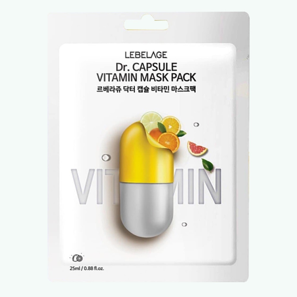 Mặt Nạ Lebelage Làm Sáng Da Dr.Capsule Vitamin Mask Pack 25ml