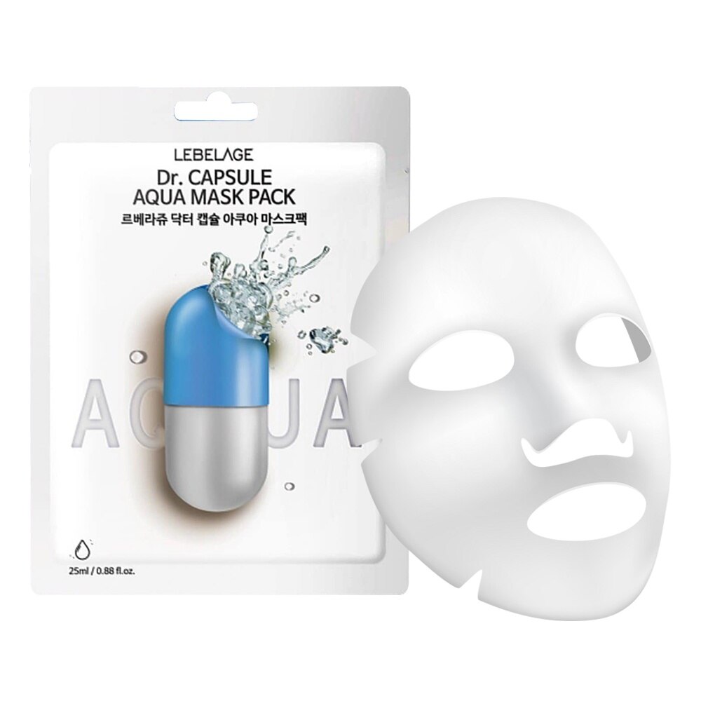 週末お値下　LEBELAGE Dr.CAPSULE AQUA MASK PACK LEBELAGE Dr.Capsule Aqua Mask Pack 25ml x 10 – LMCHING Group