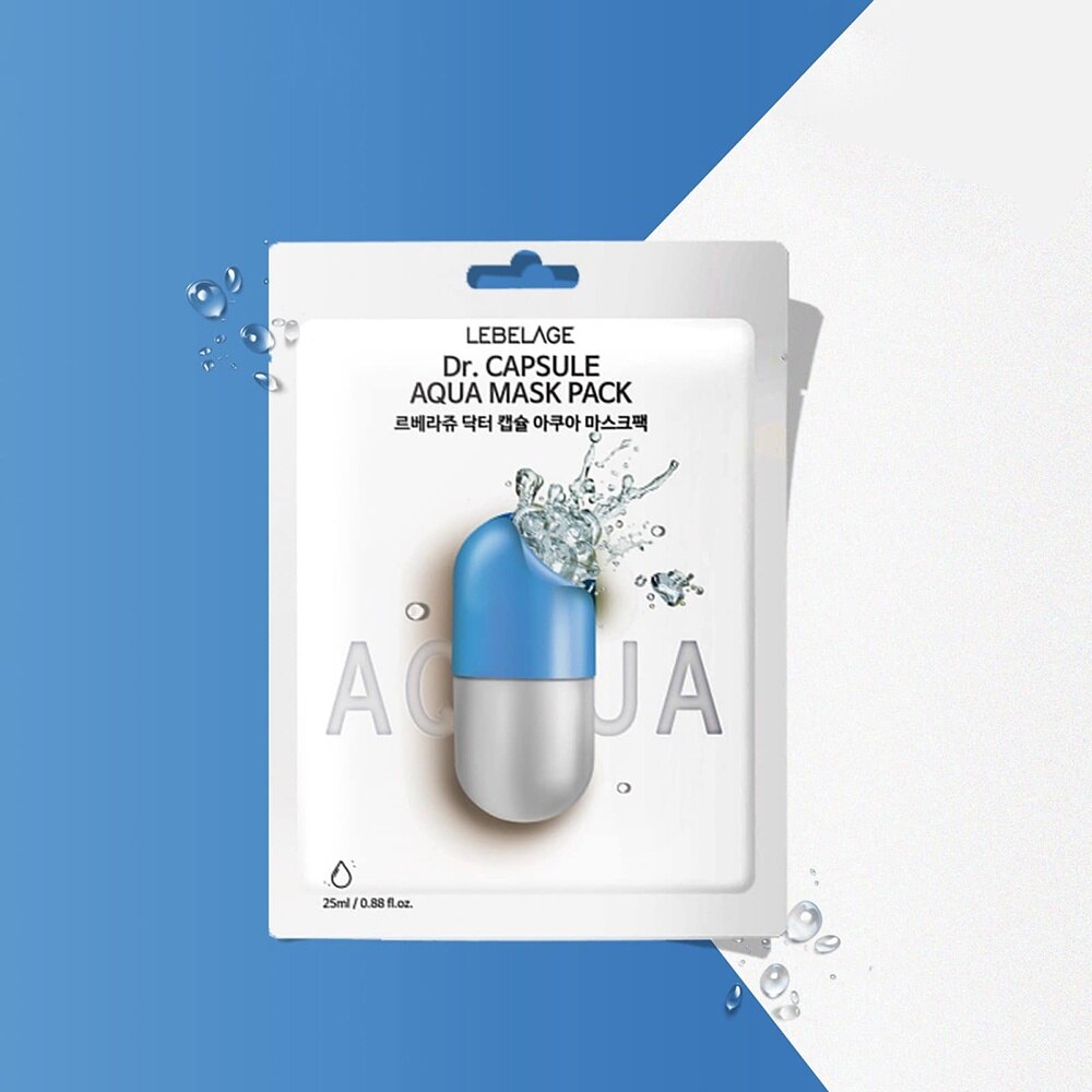 週末お値下　LEBELAGE Dr.CAPSULE AQUA MASK PACK Buy LEBELAGE, Dr.Capsule Aqua Mask Pack 25ml with Special