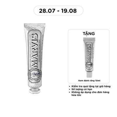 MARVIS - Kem Đánh Răng Marvis Smokers Whitening Mint 85ml image