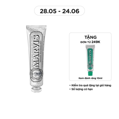 MARVIS - Kem Đánh Răng Marvis Smokers Whitening Mint 85ml