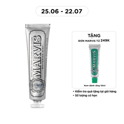 MARVIS - Kem Đánh Răng Marvis Whitening Mint 85ml