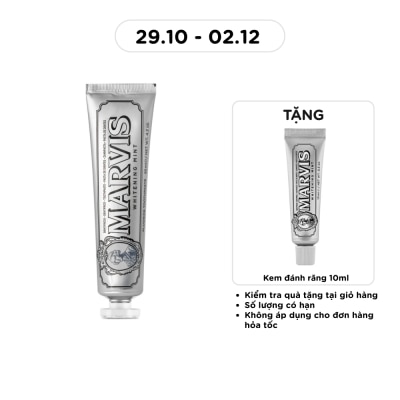 MARVIS Kem Đánh Răng Marvis Whitening Mint 85ml image
