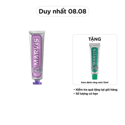 MARVIS Kem Đánh Răng Marvis Jasmin Mint 85ml