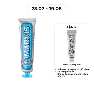 MARVIS - Kem Đánh Răng Marvis Aquatic Mint 85ml image
