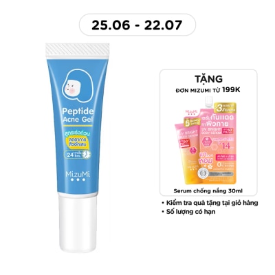 MIZUMI - Gel Bôi Mụn MizuMi Peptide Acne Gel 9g