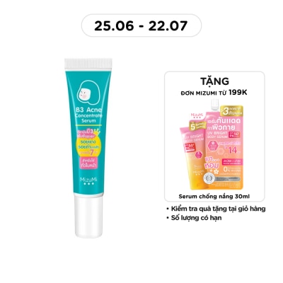 MIZUMI - Serum MizuMi Giảm Thâm Mụn B3 Acne Concentrate Serum 13g