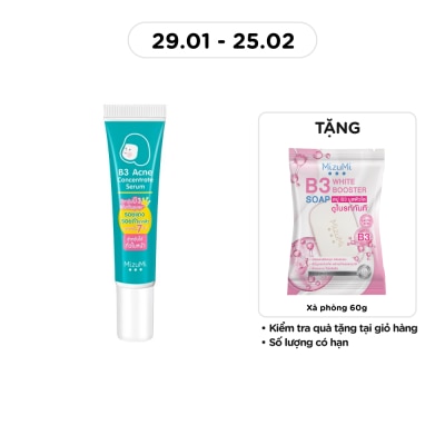 MIZUMI Serum MizuMi Giảm Thâm Mụn B3 Acne Concentrate Serum 13g