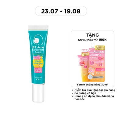 MIZUMI - Serum MizuMi Giảm Thâm Mụn B3 Acne Concentrate Serum 13g image