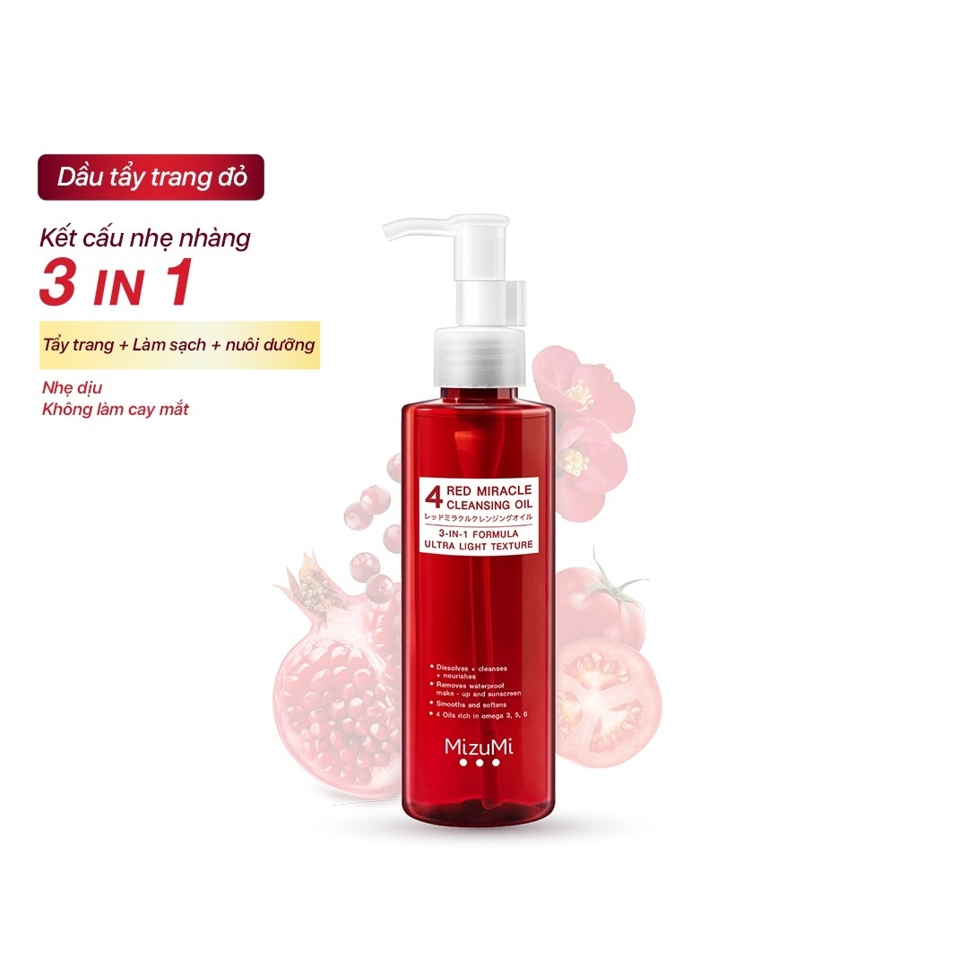 4 Red Miracle Cleansing Oil 150ml