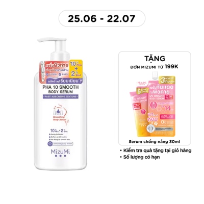 MIZUMI - Dưỡng Thể Cấp Ẩm MizuMi PHA 10 Smooth Body Serum 250g