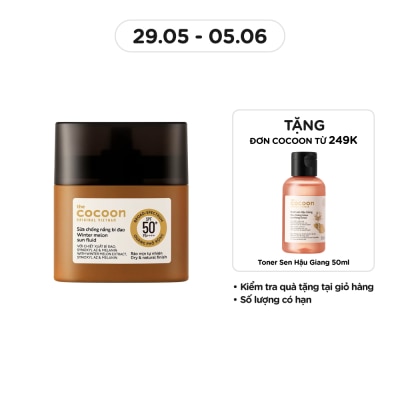 COCOON Sữa Chống Nắng Bí Đao Cocoon SPF50+ PA++++ 15ml