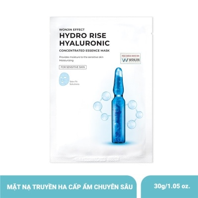 WONJIN Mặt Nạ Wonjin Cấp Ẩm Chuyên Sâu Effect Hydro Rise Hyaluronic Concentrated Essence Mask 30g