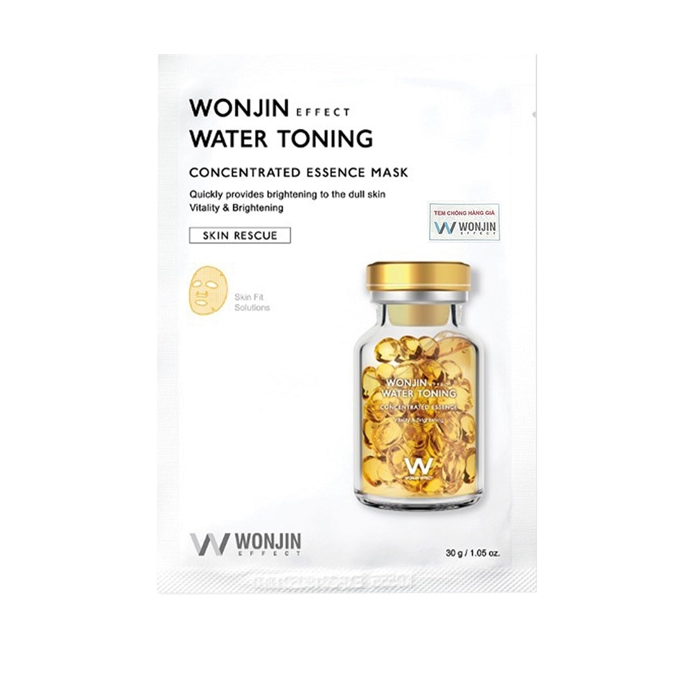 Mặt Nạ Wonjin Dưỡng Trắng Effect Water Toning Concentrated Essence Mask 30g