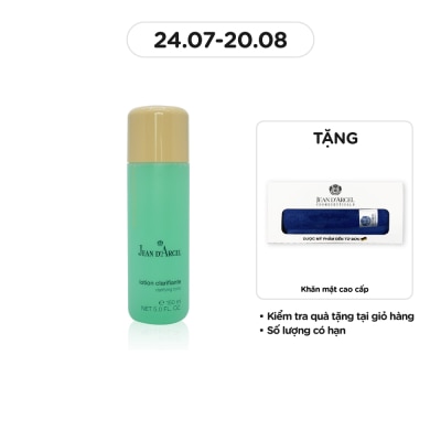 JEAN D'ARCEL Nước Cân Bằng Jean d'Arcel Cho Da Dầu Và Da Mụn Clarifying Tonic 150ml