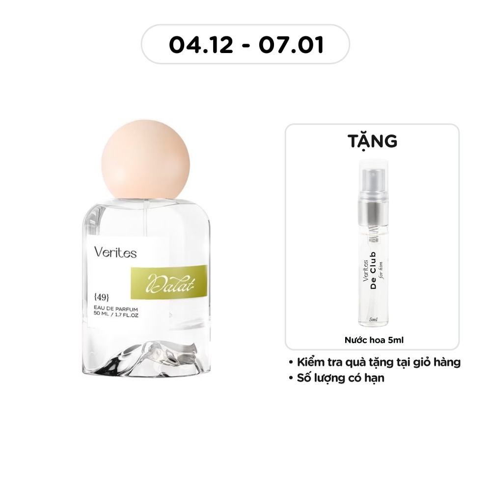 Nước Hoa Verites Under Dalat Tree 50ml