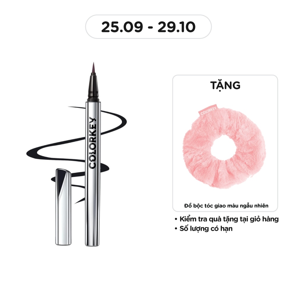 Bút Kẻ Mắt Nước Colorkey Floating Color Liquid Eyeliner 0.5ml .#N01
