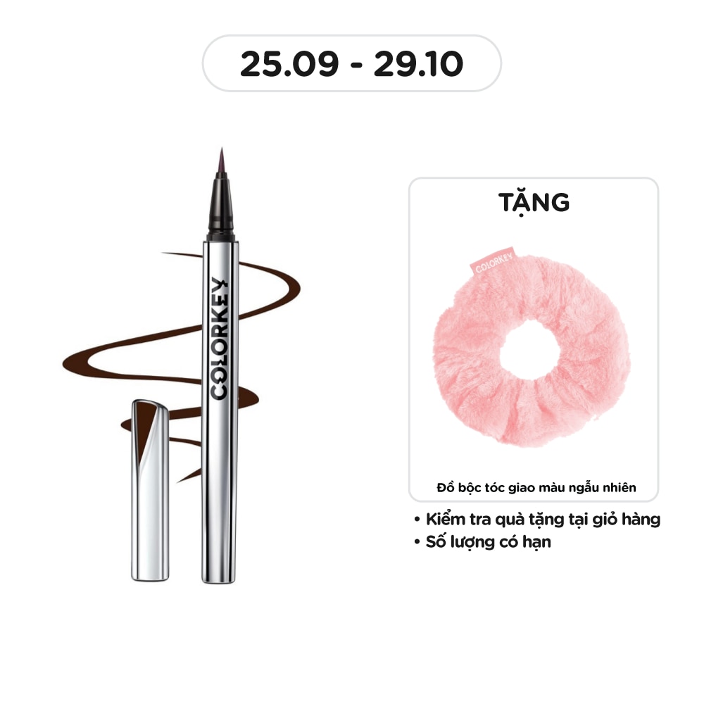 Bút Kẻ Mắt Nước Colorkey Floating Color Liquid Eyeliner 0.5ml .#N02