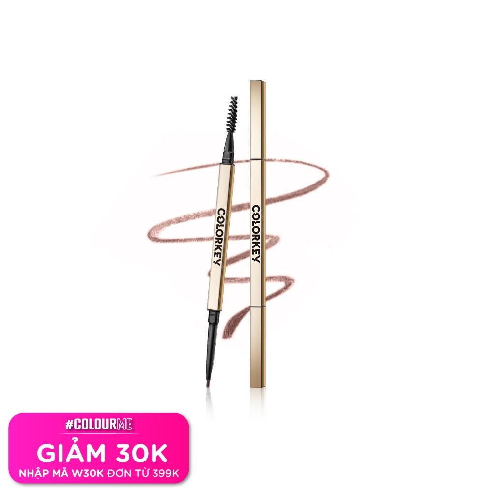 COLORKEY Chì Kẻ Mày Hai Đầu Colorkey The Rapid Eyebrow Pencil 0.07g .#01