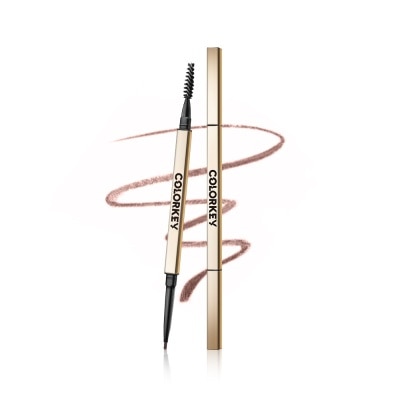 Chì kẻ mày hai đầu colorkey the rapid eyebrow pencil 0.07g .#01