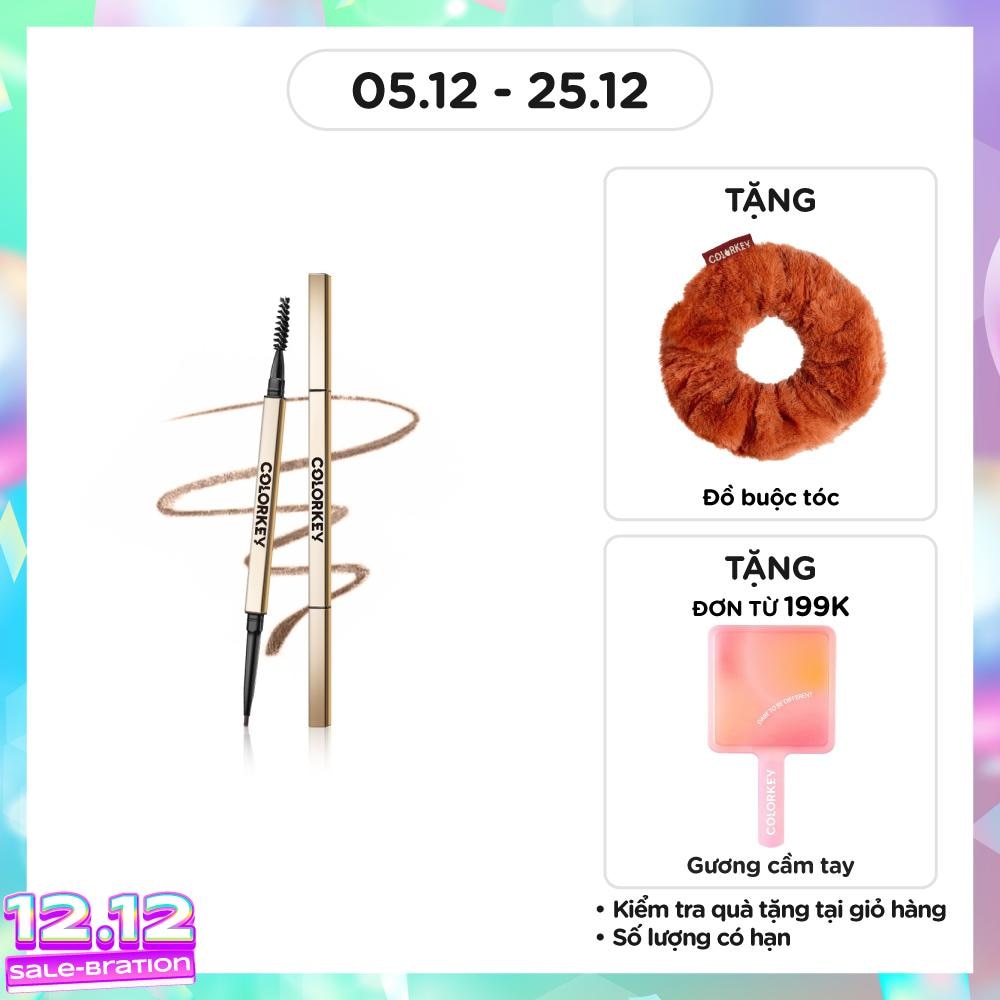 Chì Kẻ Mày Hai Đầu Colorkey The Rapid Eyebrow Pencil 0.07g .#02