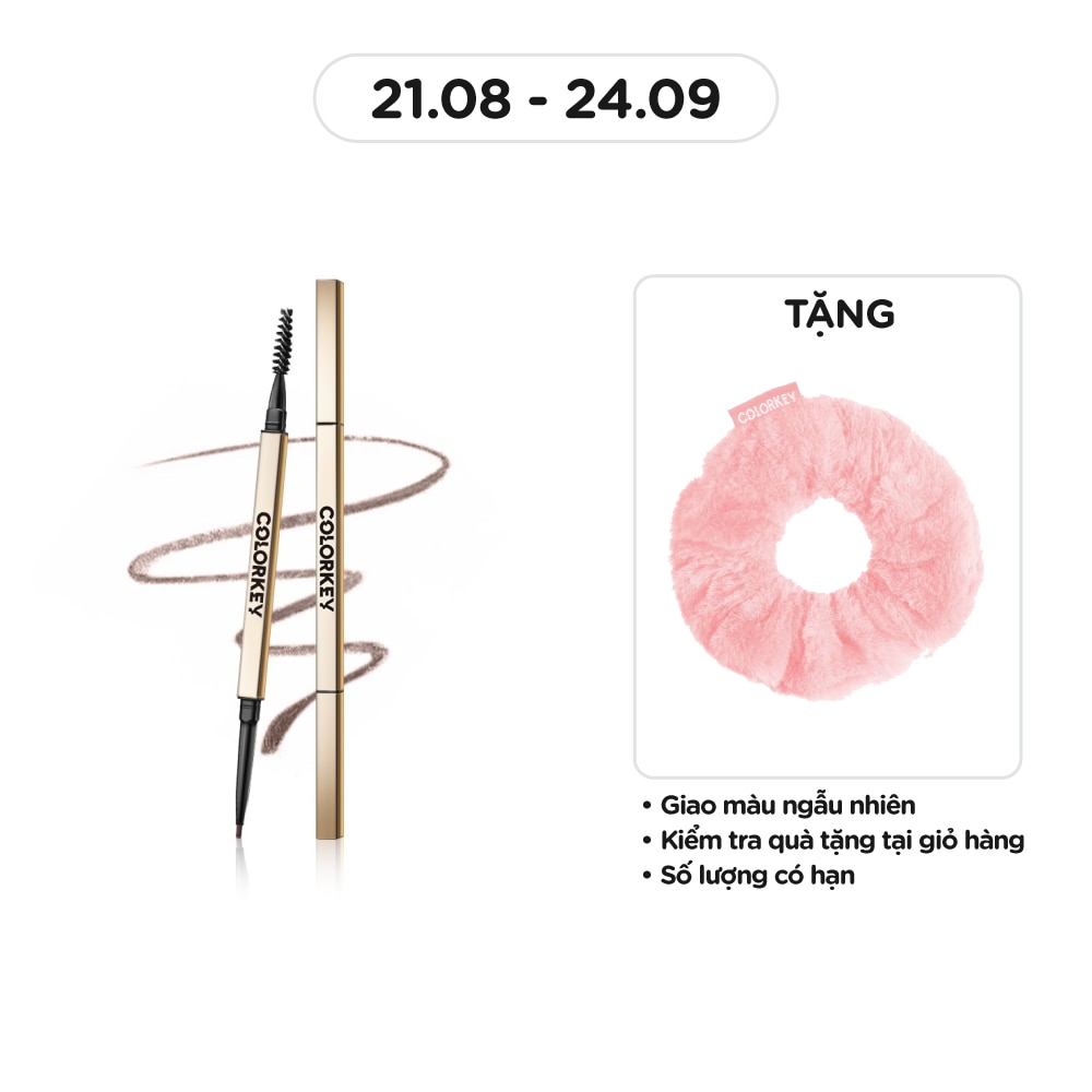 COLORKEY Chì Kẻ Mày Hai Đầu Colorkey The Rapid Eyebrow Pencil 0.07g .#03