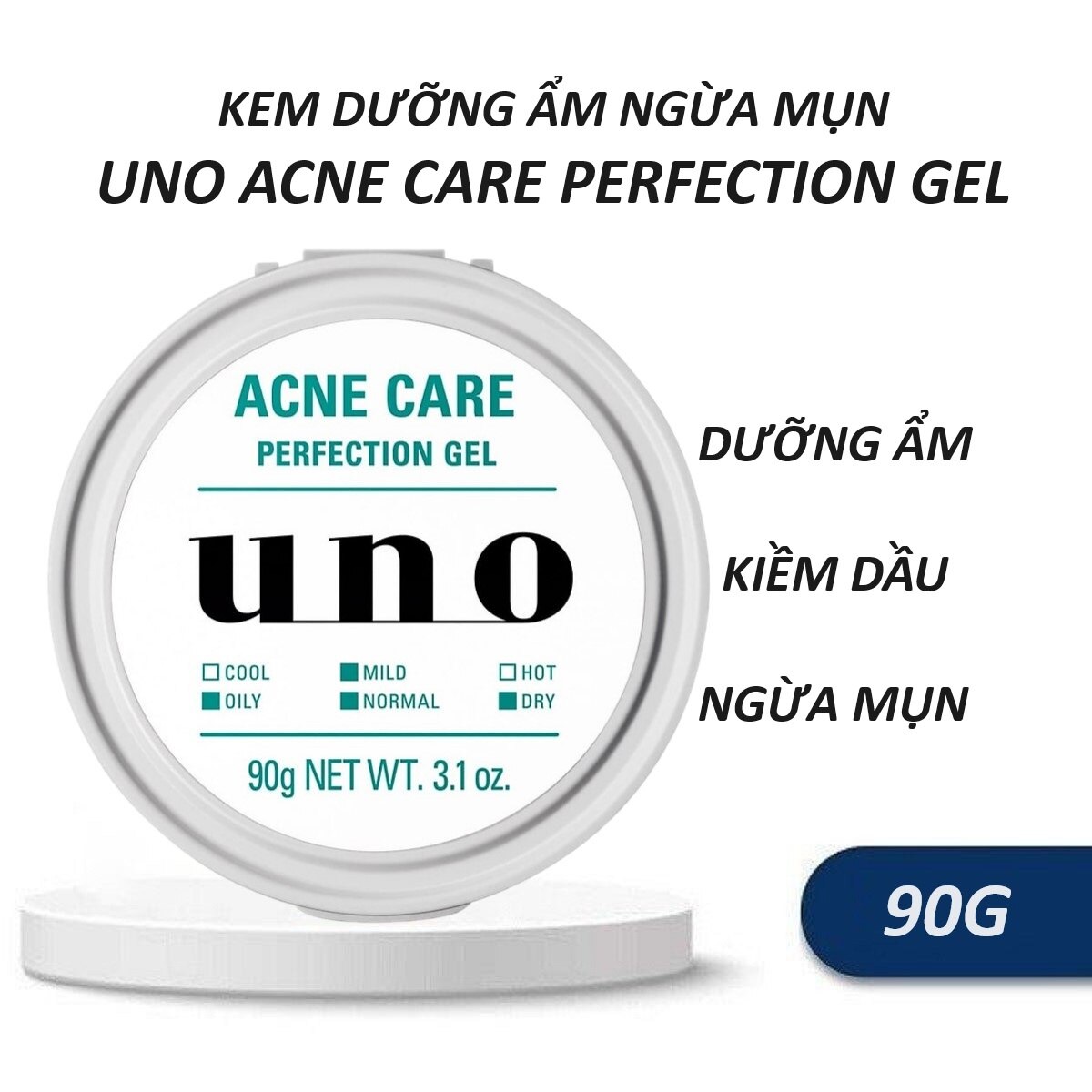 Uno Acne Care Perfection Gel 90g