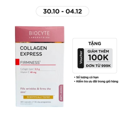 BIOCYTE Colagen Express Anti-Aging 180 capsules