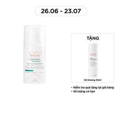 AVENE Gel Giảm Mụn Giảm Nhờn Avène Làm Mờ Các Vết Thâm Đỏ Và Giúp Ngăn Ngừa Vi Nhân Mụn 30ml