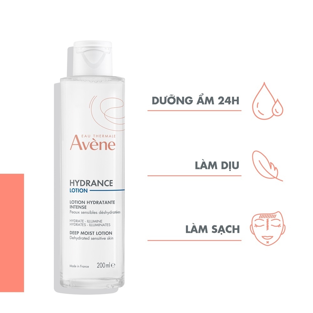 Nước Cân Bằng Dưỡng Ẩm Avène Cho Da Hỗn Hợp, Da Khô Và Da Nhạy Cảm 200ml