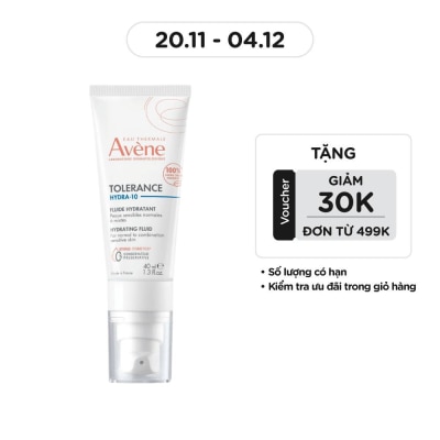 AVENE Kem Dưỡng Ẩm Avene Tolerance Hydra-10 Hydrating Fluid 40ml