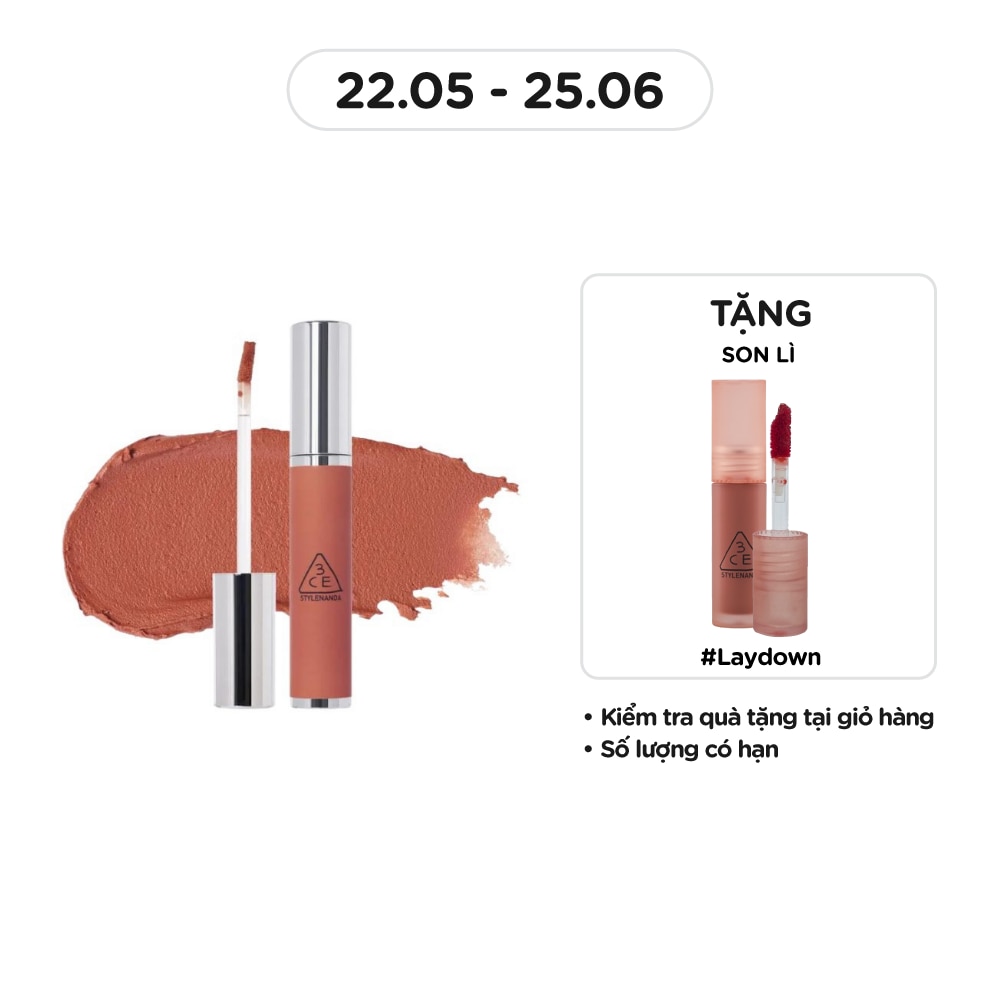 3CE Son Kem 3CE Hazy Lip Clay 4g .#Butter Beige