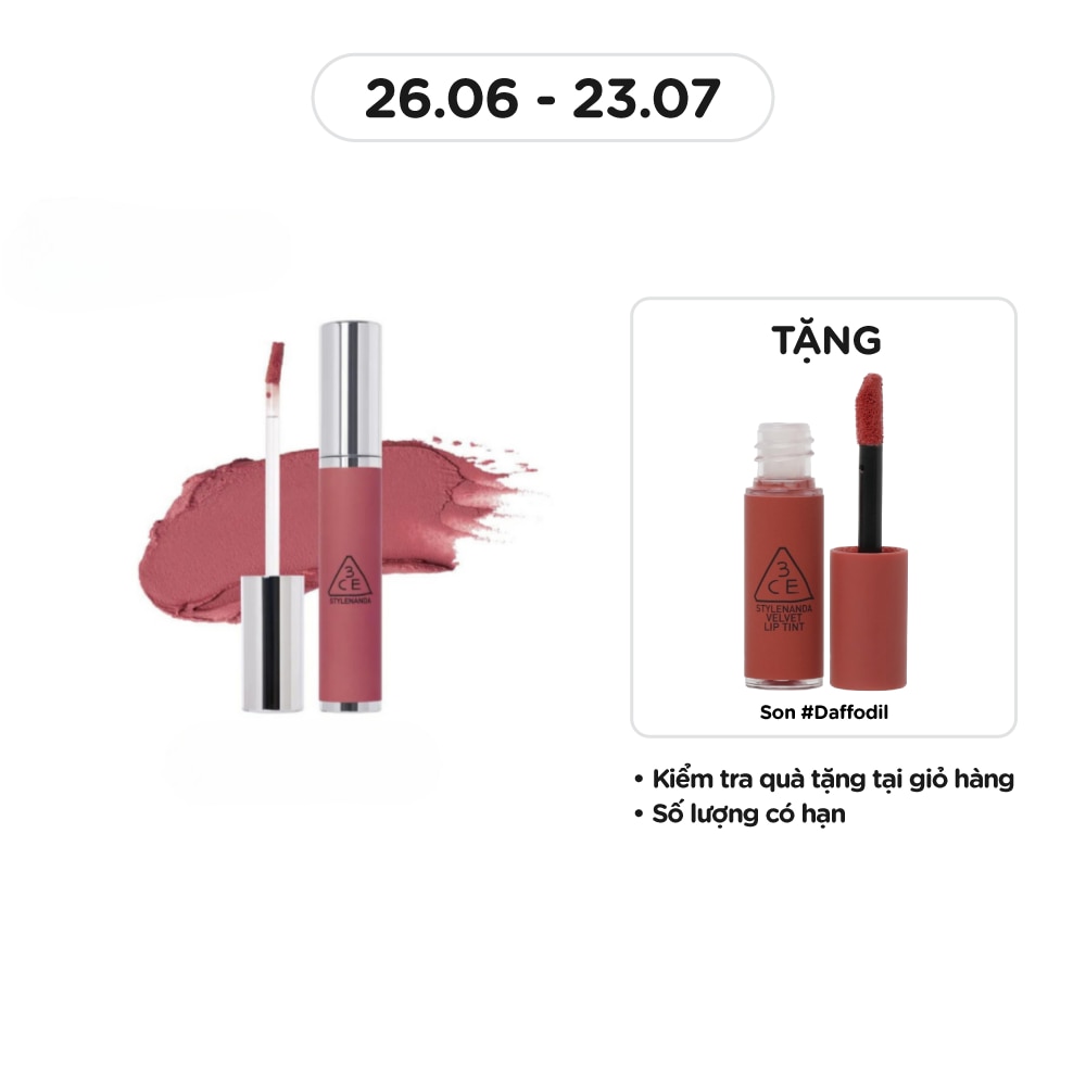Hazy Lip Clay 4g .#Mauvrown