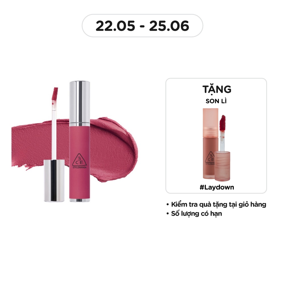 3CE Son Kem 3CE Hazy Lip Clay 4g .#Typegirl