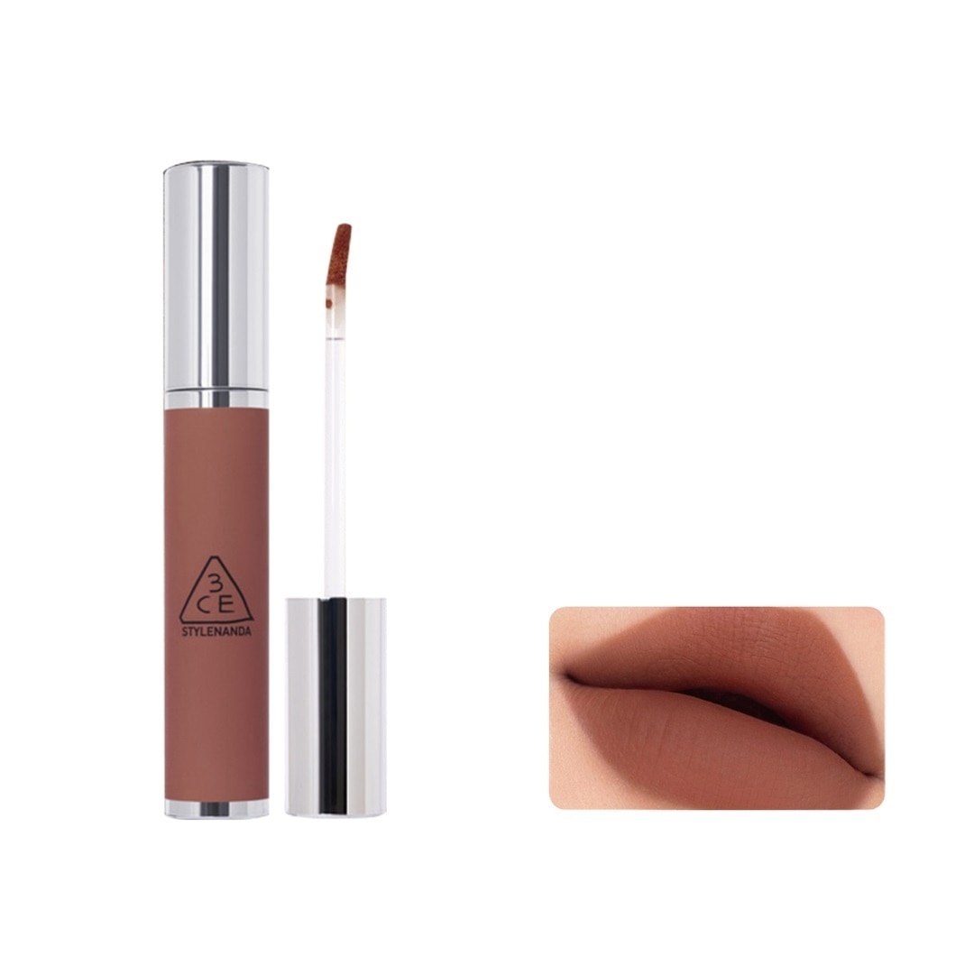 Hazy Lip Clay 4g .#Warm Brownie