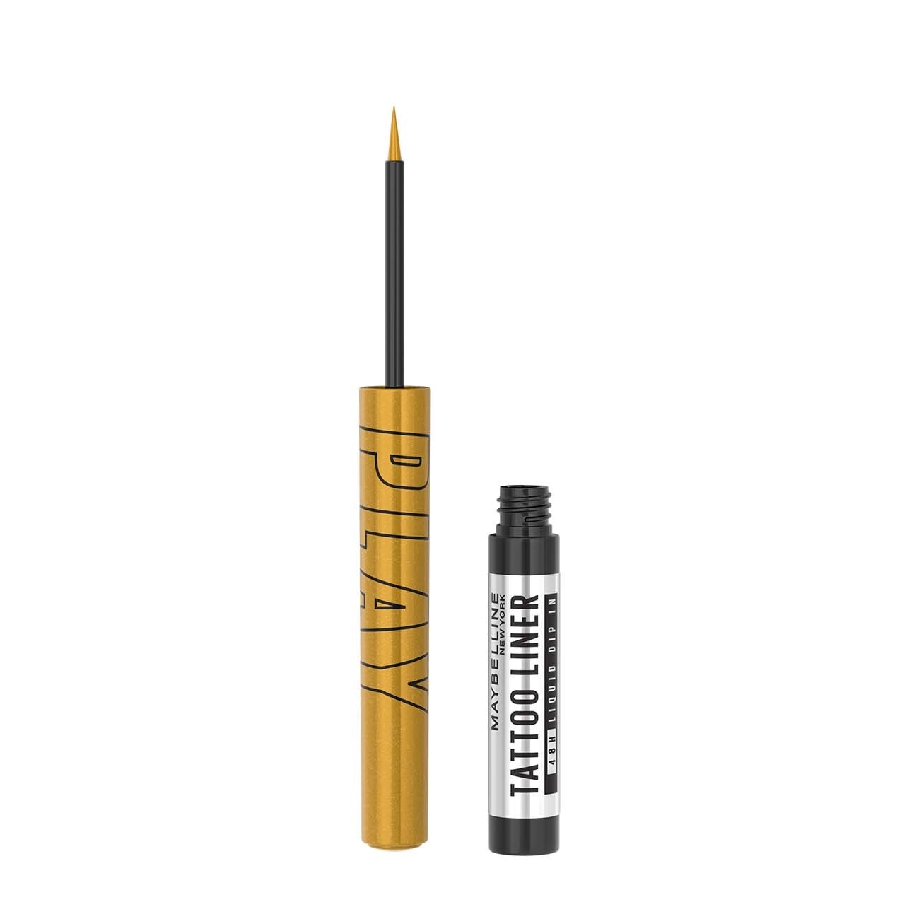 Kẻ Mắt Nước Lâu Trôi Maybelline Tattoo Liner Play 2.1ml .#Drop - Metallic Gold