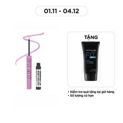 MAYBELLINE NEW YORK Kẻ Mắt Nước Lâu Trôi Maybelline Tattoo Liner Play 2.1ml .#Shake - Matte Lilac