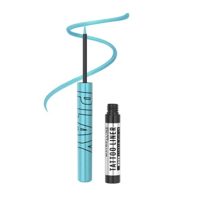 MAYBELLINE NEW YORK Tattoo Liner Play 2.1ml .#Ride - Metallic Aqua