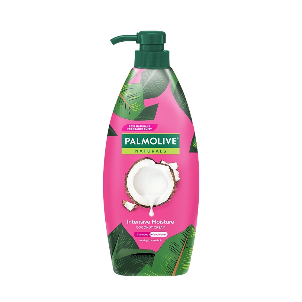 Dầu Gội và Xả Palmolive Naturals Intensive Moistire Coconut Cream 600ml