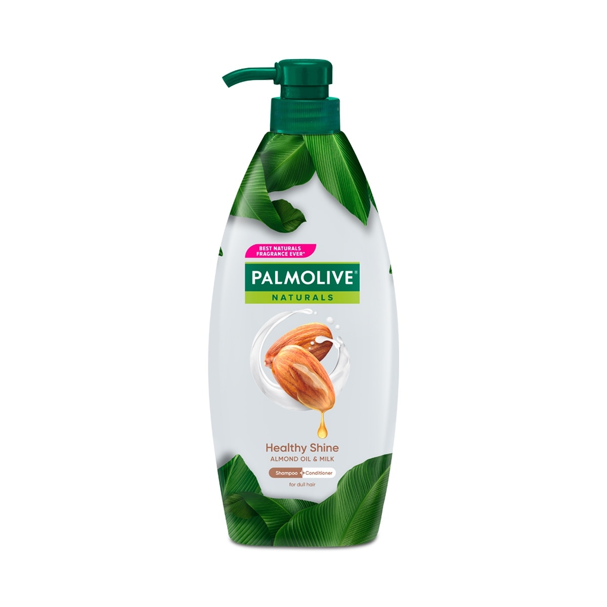 Dầu Gội và Xả Palmolive Naturals Healthy Shine Almond Oil & Milk 600ml