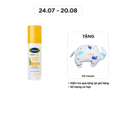 CETAPHIL Sữa Chống Nắng Cetaphil Sun Kids SPF 50+ Liposomal Lotion 150ml