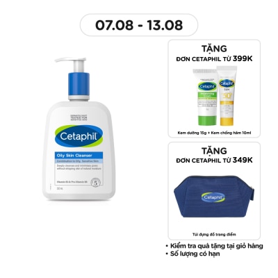 CETAPHIL Sữa Rửa Mặt Cetaphil Oily Skin Cleanser 500ml