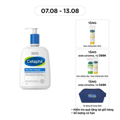 CETAPHIL Oily Skin Cleanser 500ml