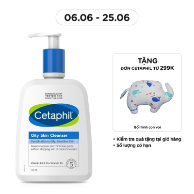 CETAPHIL Oily Skin Cleanser 500ml