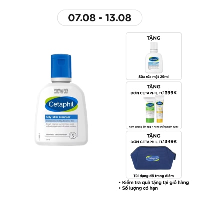 CETAPHIL Sữa Rửa Mặt Cetaphil Oily Skin Cleanser 125ml