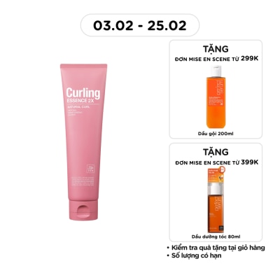 MISE EN SCÈNE Kem Dưỡng Và Tạo Kiểu Tóc mise en scène Curling Essence 2X Natural Curl 150ml
