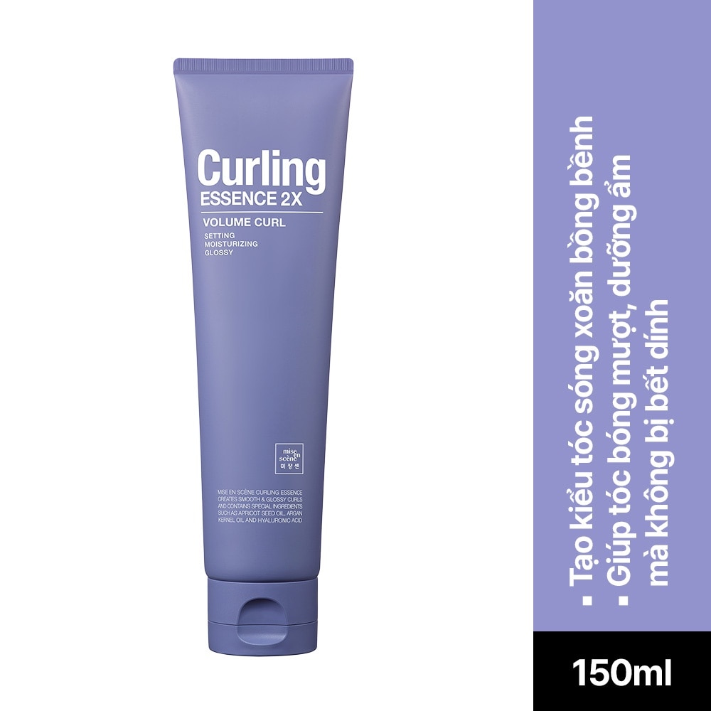 Kem Dưỡng Và Tạo Kiểu Tóc mise en scène Curling Essence 2X Volume Curl 150ml