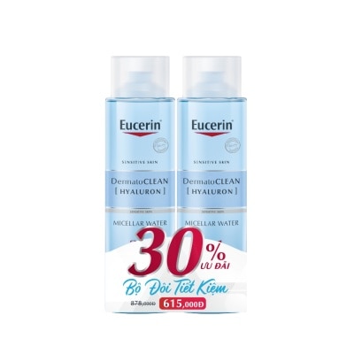 EUCERIN - Combo Dermatoclean Micellar 3in1 400mlx2pcs image