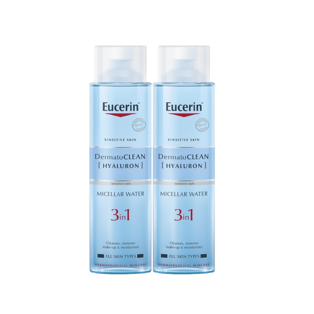 Combo Eucerin Nước Tẩy Trang Dermatoclean Micellar 3in1 400mlx2pcs image